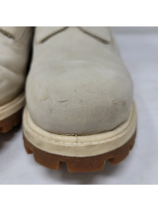 Vintage 90s Timberland Men Tan Leather Waterproof Field Boots Mens Size 7.5 Lug main image 8